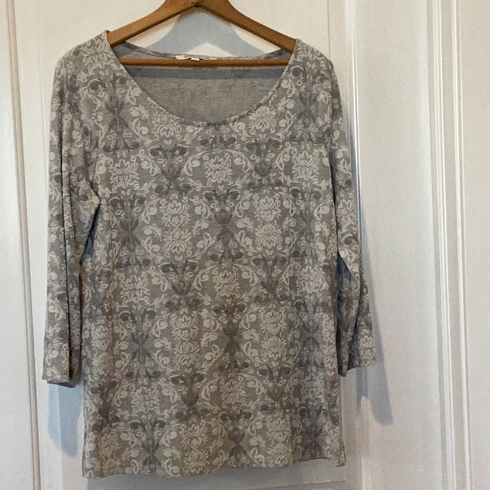 Rose + olive top